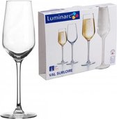 Val sur loire champagneglas 19cl set/3