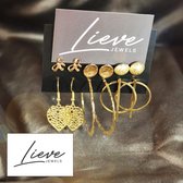 Vintage Luxe oorbellen Set - Fashion - Dames - Lieve Jewels