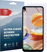 Rosso LG K61 Ultra Clear Screen Protector Duo Pack