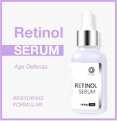 Original Active Retinol Serum - Met Vitamine E & Hyaluronzuur - Gezichtsserum - Collageen - Anti Aging - Celvernieuwing - Anti-Acne - Tegen Mee-eters en Grove Poriën - Vermindert fijne lijntjes - 30ml