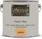 Lifestyle Pearl Mat - Extra reinigbare muurverf - 219GO - 2.5 liter