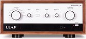 Leak Stereo 130 – Moderne geïntegreerde versterker – Bluetooth streaming - MM phono-ingang - Walnoot