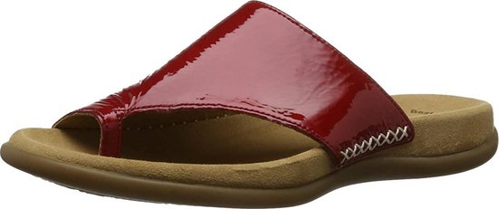 Gabor 83.700.95 dames slipper - rood - maat 43 | bol.com