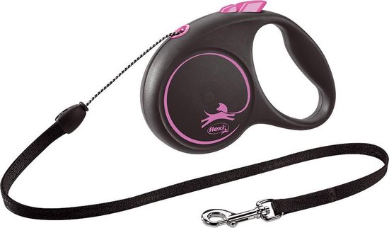 Hunter 5 meter lijn kunststof roze - kleine hond (10mm Hunter 5 meter lijn kunststof roze - kleine hond (10mm