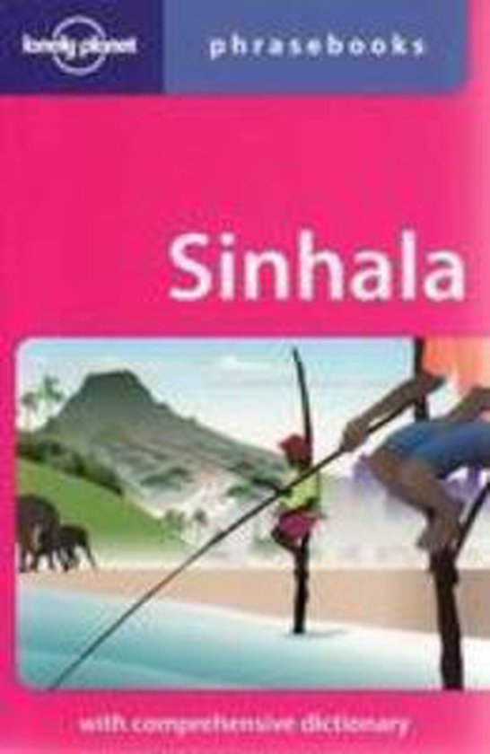 Lonely Planet Sinhala Phrasebook - cover