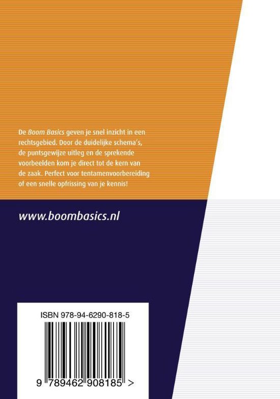 Boom Basics - Boom Basics Naamloze en besloten vennootschap - J.J.A. Hamers