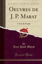 Oeuvres de J. P. Marat