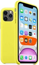 Smartphone hoesje | Telefoon hoesje | Antislip | Lichtgewicht | Shiny yellow | iPhone 11 Pro Max