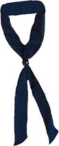 Premium kwaliteit Koelsjaal / Koelsjaaltje / verkoelende sjaal / Unisex koel sjaal Marine Blauw