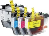 MediaHolland Huismerk Cartridges LC3219 - LC3217 Voordeelpack 4 stuks