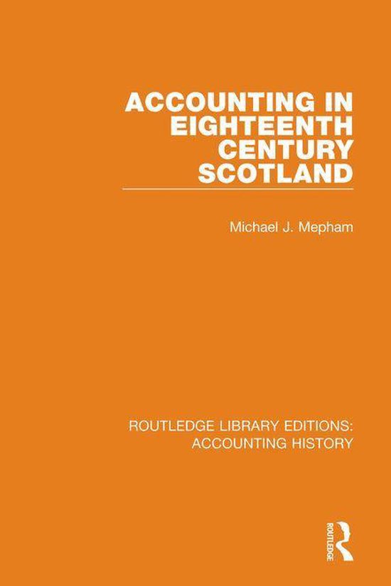 Routledge Library Editions: Accounting History - Accounting  ... - cover