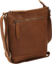 The Chesterfield Brand Leren Schoudertas Cognac Loren