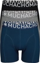 Muchachomalo Men 3-pack boxershort Solid maat M