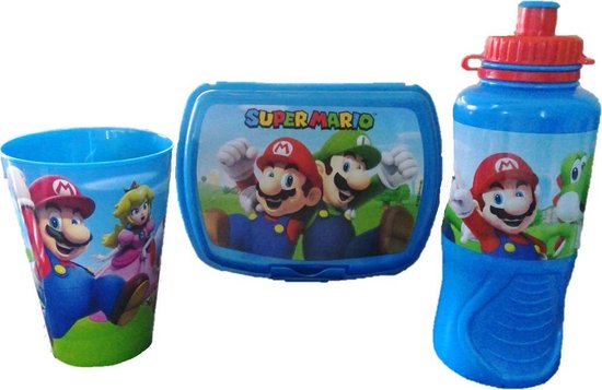 Super Mario drinkbeker bidon - Back to School | bol.com