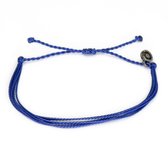 Chibuntu® - Navy Blauwe Armband Heren - Strings armbanden collectie - Mannen - Armband (sieraad) - One-size-fits-all
