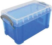 Really Useful Box - RUP - Stapelbare opbergdoos 2,1 Liter, 240 x 130 x 125 mm - Blauw - opbergbox