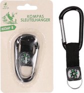 Sleutelhanger kompas - Pocket Kompas 30 x 21 x 2,5 cm (lxbxh)