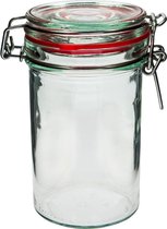 Glazen voorraadpot van 500 ml met klemsluiting