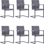 Eetkamerstoelen set 6 stuks  (Incl LW anti kras viltjes) - Eetkamer stoelen - Extra stoelen voor huiskamer - Dineerstoelen – Tafelstoelen