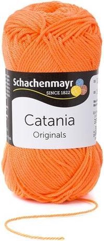 Schachenmayr Catania 50 Gram - 386 Oranje