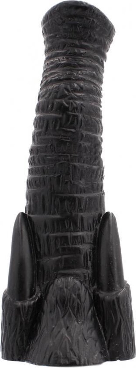 Goedkoopste Gangbangster - Djumbo - Dildo - 18 x 5,5 cm - PVC - Zwart