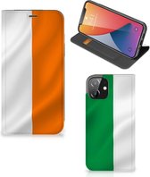 Telefoonhoesje met Pasjeshouder Geschikt voor iPhone 12 | Geschikt voor iPhone 12 Pro Smart Cover Ierse Vlag