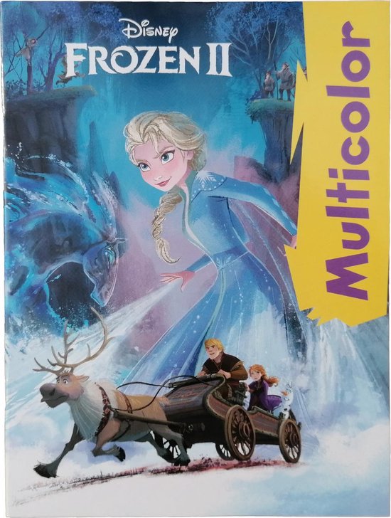 Bol Com Disney S Frozen Elsa Kleurboek 16 Kleurplaten