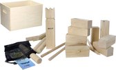 Kubb - Inclusief houten opbergkrat - Familiespel