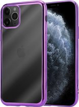 paarse metallic bumper case geschikt voor Apple iPhone 11 Pro