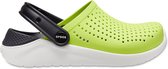 Crocs De Crocs LiteRide  Instappers - Maat 28.5 - Unisex - lime groen,zwart