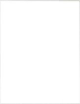 Homedecoration Misano - Cadre photo - Format photo - 59 x 99 cm - Blanc mat