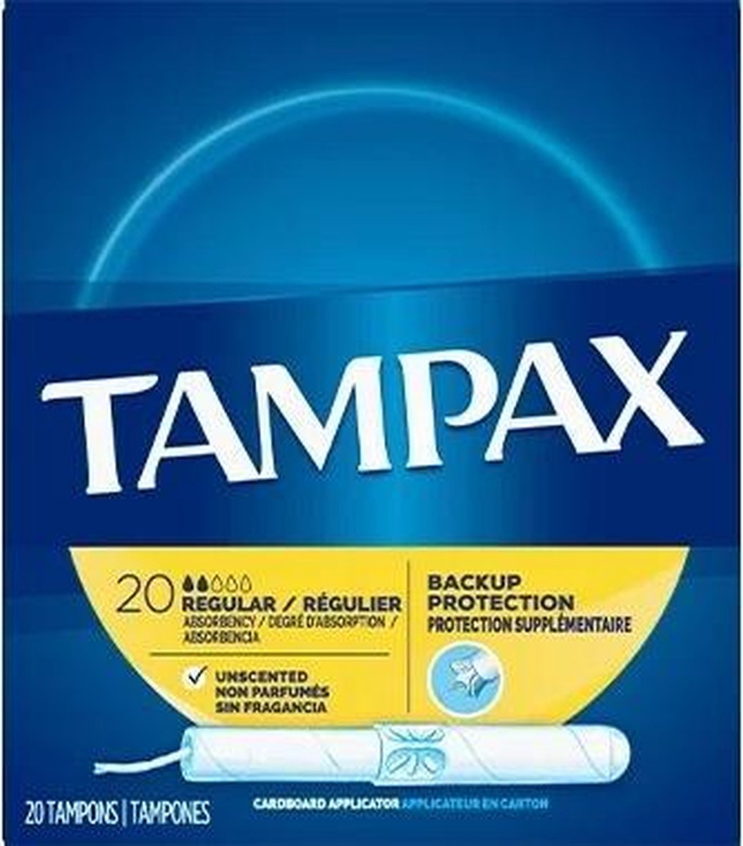 Goedkoopste TAMPAX Regular Tampon - 20 stuks