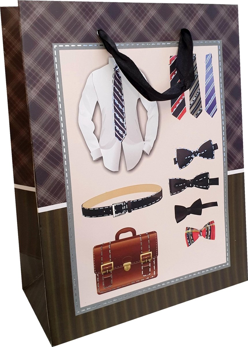 Fako Bijoux - Cadeautasje - Geschenk Tas - Fashion Accessoires - 17.5x23x8.5cm - 2 Stuks