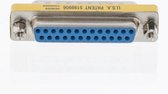 Valueline VLCP52818M Seriële Adapter Sub-d 25-pins Male - Sub-d 25-pins Female Metaal