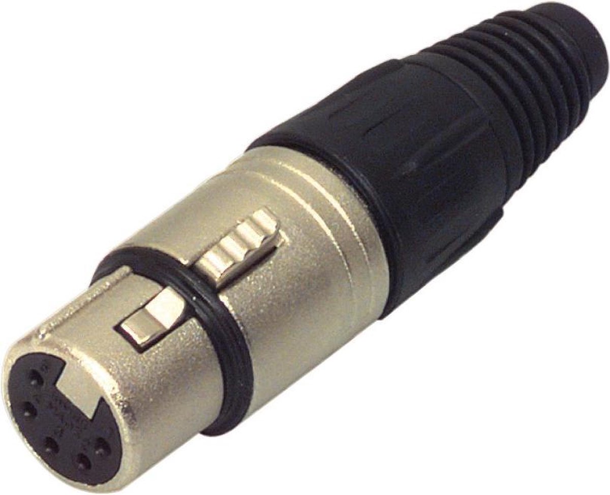 Neutrik X-series NC5FX soldeerbare 5pin XLR connector vrouwelijk