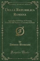 Della Repubblica Romana, Vol. 1