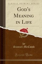 God's Meaning in Life (Classic Reprint)