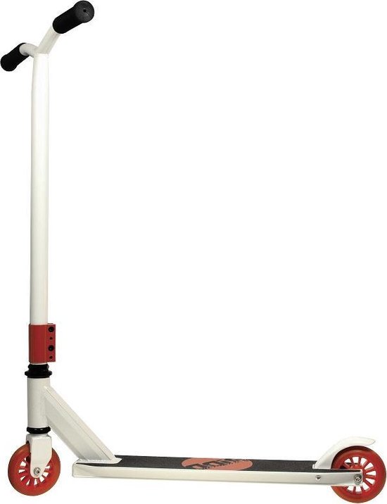 Herhaal invoer Bejaarden RiDD Stunt Scooter - Stunt Step - Step - Wit/Oranje - Vanaf 8 jaar - ABEC-7  - 100 mm... | bol.com