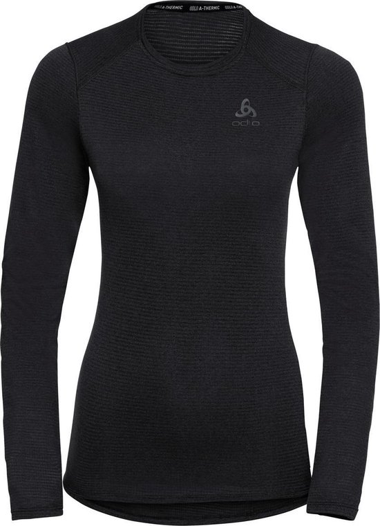 ODLO Bl Top Crew Neck L/S Active Thermic Thermoshirt Dames - Maat M