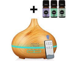 SensaHome ZEN300 Aroma diffuser - Inclusief 3 Flesjes Etherische Oliën