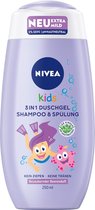 NIVEA Kids 3 in 1 Douchegel & Shampoo Bessengeur (250 ml)