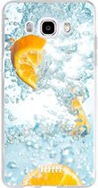 Samsung Galaxy J5 (2016) Hoesje Transparant TPU Case - Lemon Fresh #ffffff