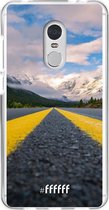 Xiaomi Redmi 5 Hoesje Transparant TPU Case - Road Ahead #ffffff