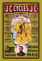Plaque murale - JC Cycles Le Tour De France