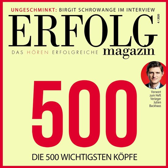 ERFOLG Magazin 4/2020 - cover