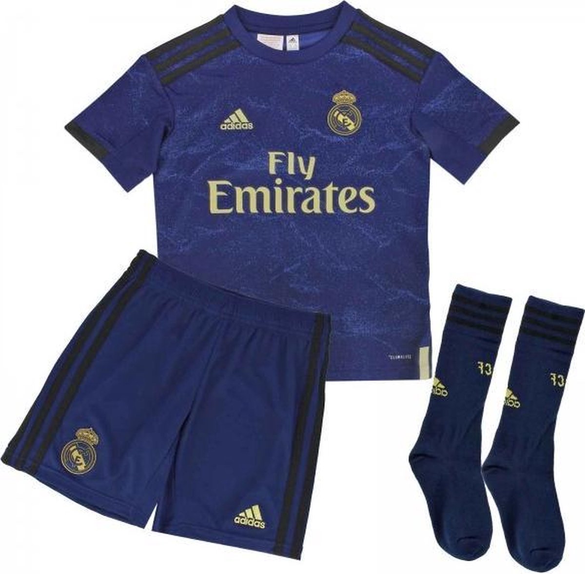 R Relatief Verbeteren Adidas Real Madrid Kinder Teneu - Maat 164 | bol.com