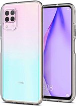 Hoesje Huawei P40 Lite - Spigen Liquid Crystal Case - Doorzichtig/Transparant