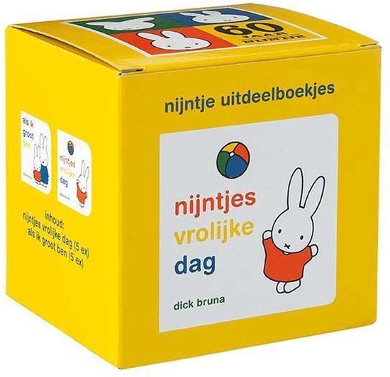 Nijntje uitdeelboekjes - Box met 10 - Uitdeelcadeau - Uitdelen - voor Kinderen - 10 stuks - Verjaardag - Rapidmeteor