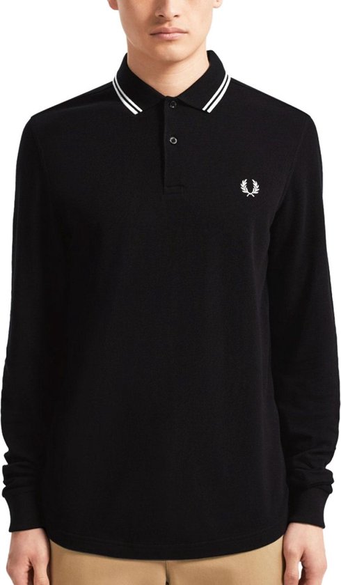 fred perry polo lange mouwen