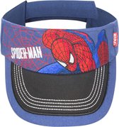 Spiderman zonneklep donkerblauw 54 cm (5-10 jaar)